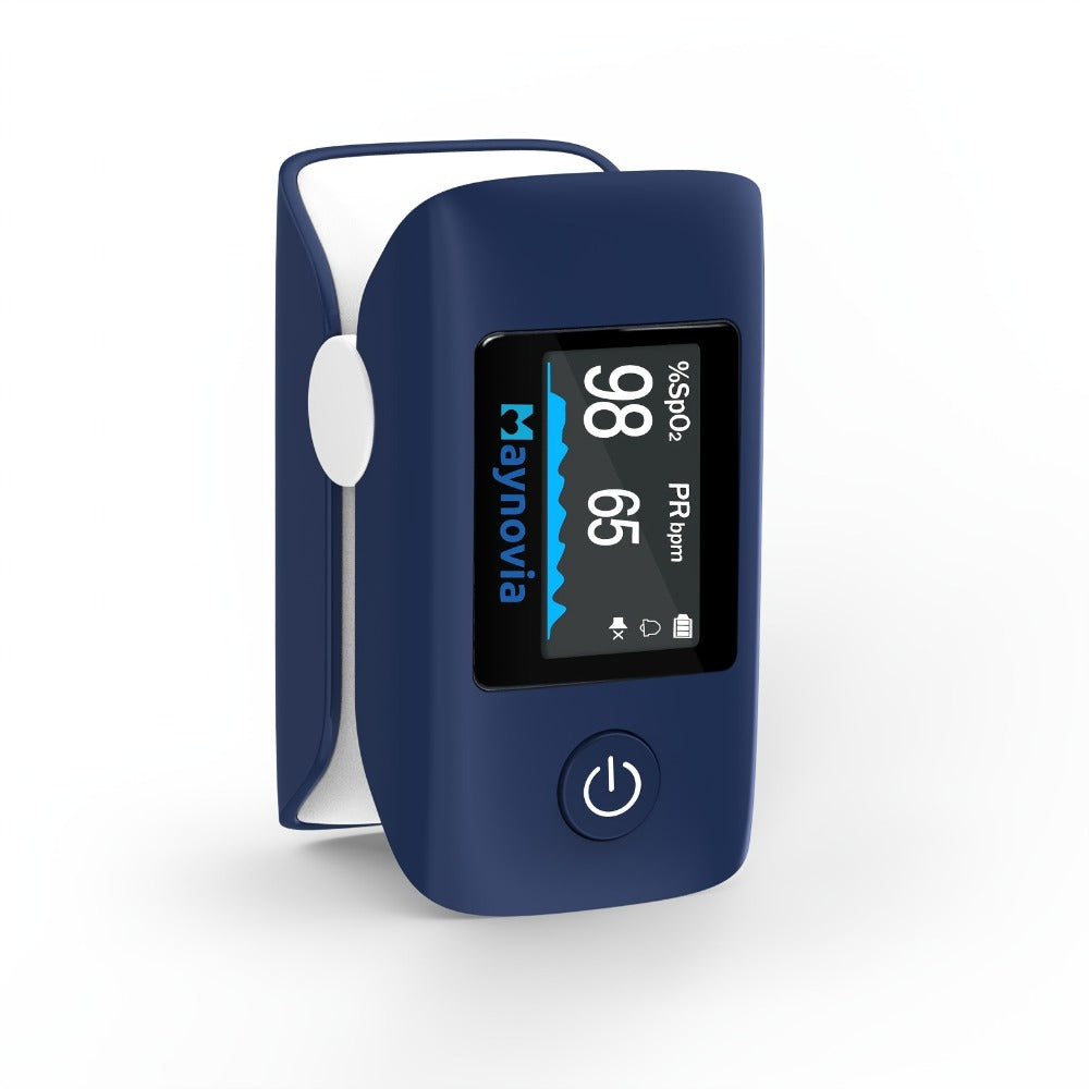Blood Pressure Monitor, Oximeter Fingertip Digital BP Machine Home Use, Fully Automatic Hypertension Tracker
