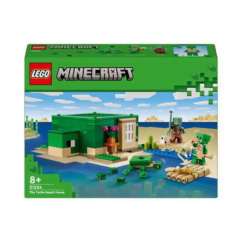 La maison de la plage de la tortue LEGO Minecraft 21254