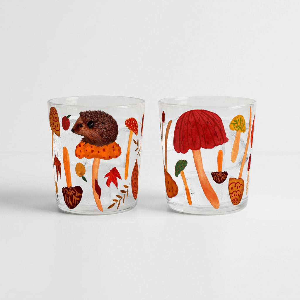 Mushroom Hunting - Pumpkin Spice and Apple Orchard 9.6oz Soy Wax Candle 2 Piece Set