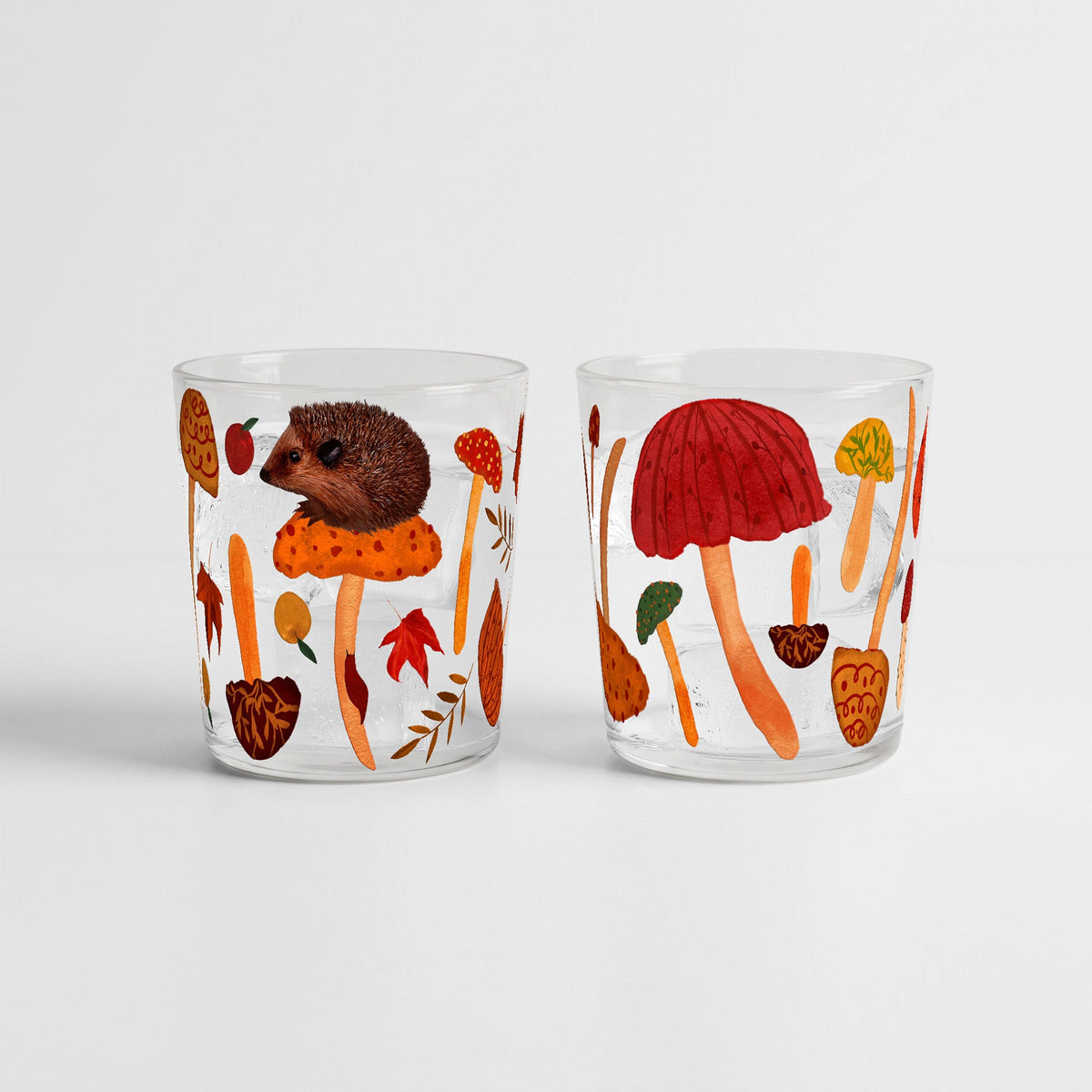 Mushroom Hunting - Pumpkin Spice and Apple Orchard 9.6oz Soy Wax Candle 2 Piece Set