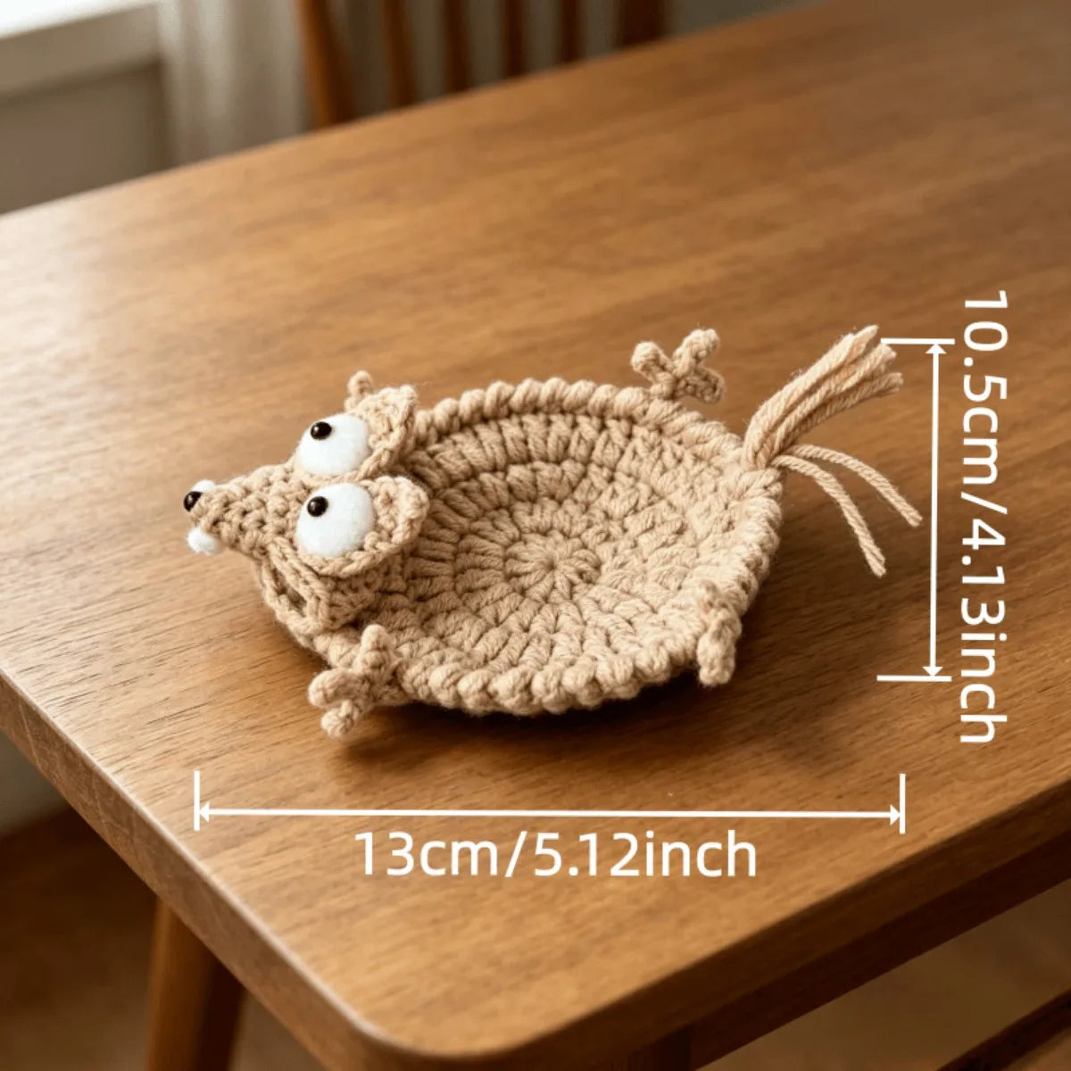 Cute Mouse Shape Heat Insulation Cup Mat