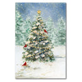 Cardinals and Christmas Gallery-Wrapped Canvas Wall Art