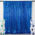 Sequin Backdrop Curtain for Party Wedding - 4x8ft Shimmering Glitter Curtain for Birthday Photo Booth Stage Decoration, Easy Hang, Multi-Color