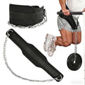 Dip Belt with Chain for Pull Ups & Weighted Dips – Heavy Duty Weightlifting Belt for Squats, CrossFit & Strength Training, Unisex Gym Equipment