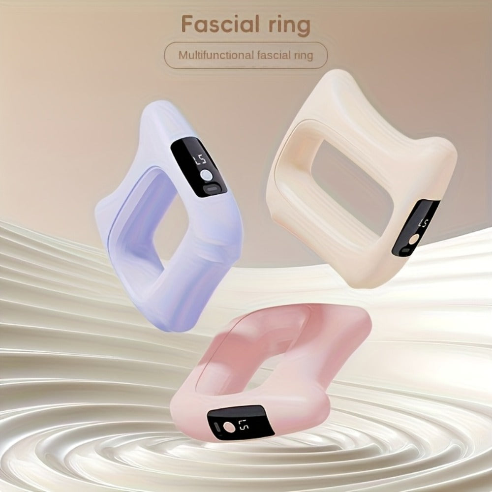 Fascia Ring with 8 High-Frequency Vibration Modes and Ergonomic Grip for Full Body Muscle Relief