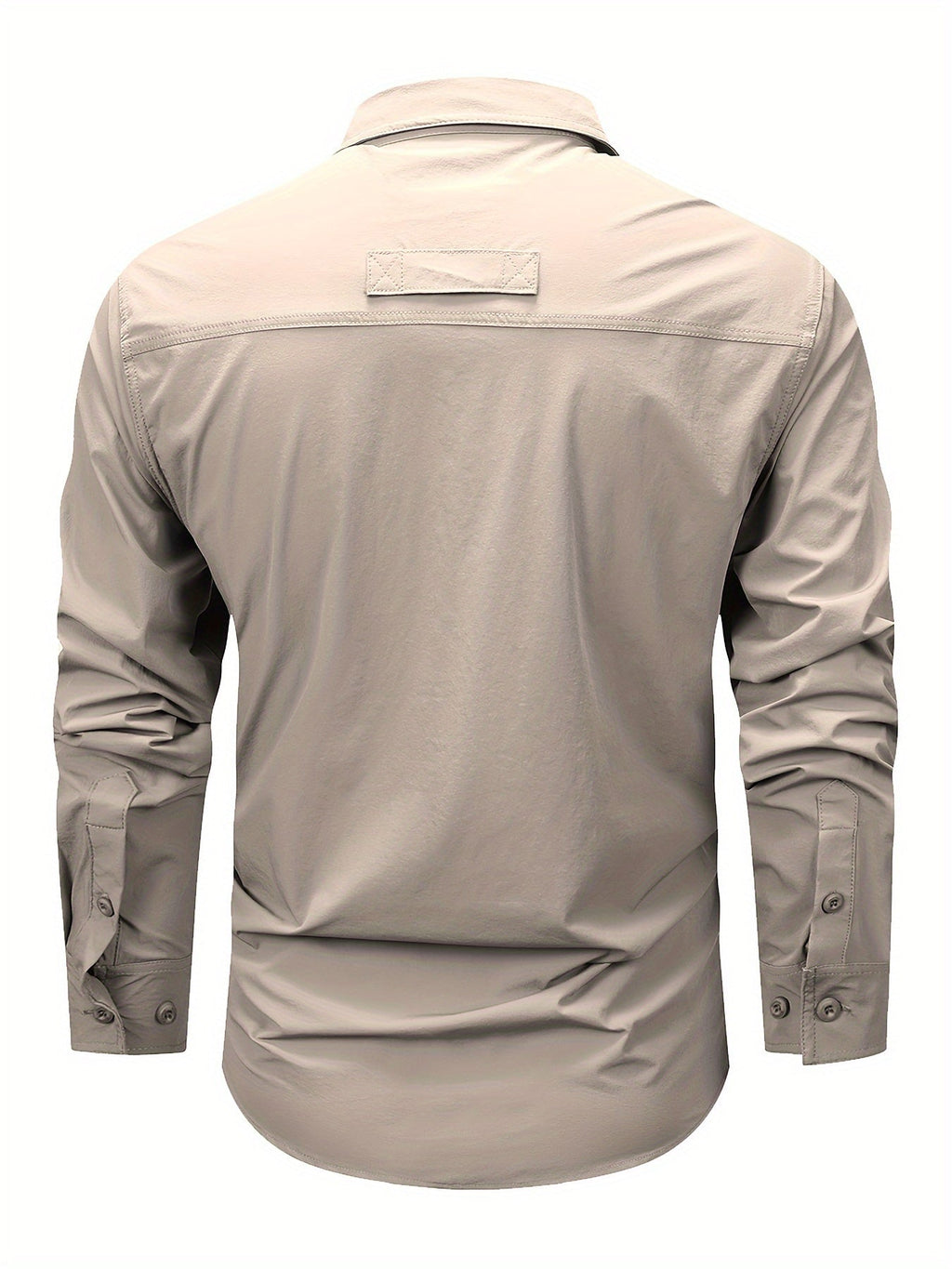 Hollis | Utility-Langarm-Cargoshirt