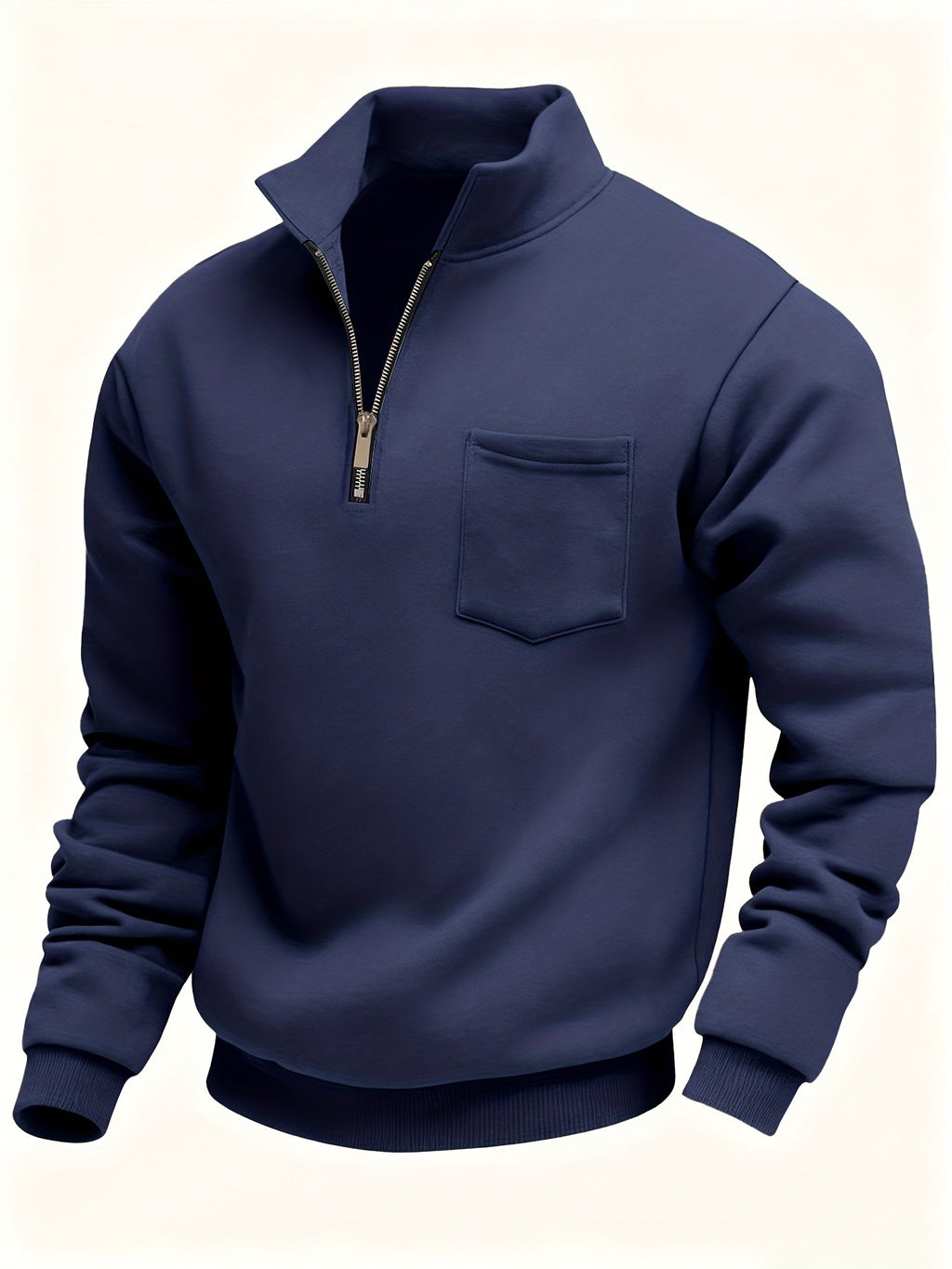 Oscar | Eleganter Half-Zip-Pullover