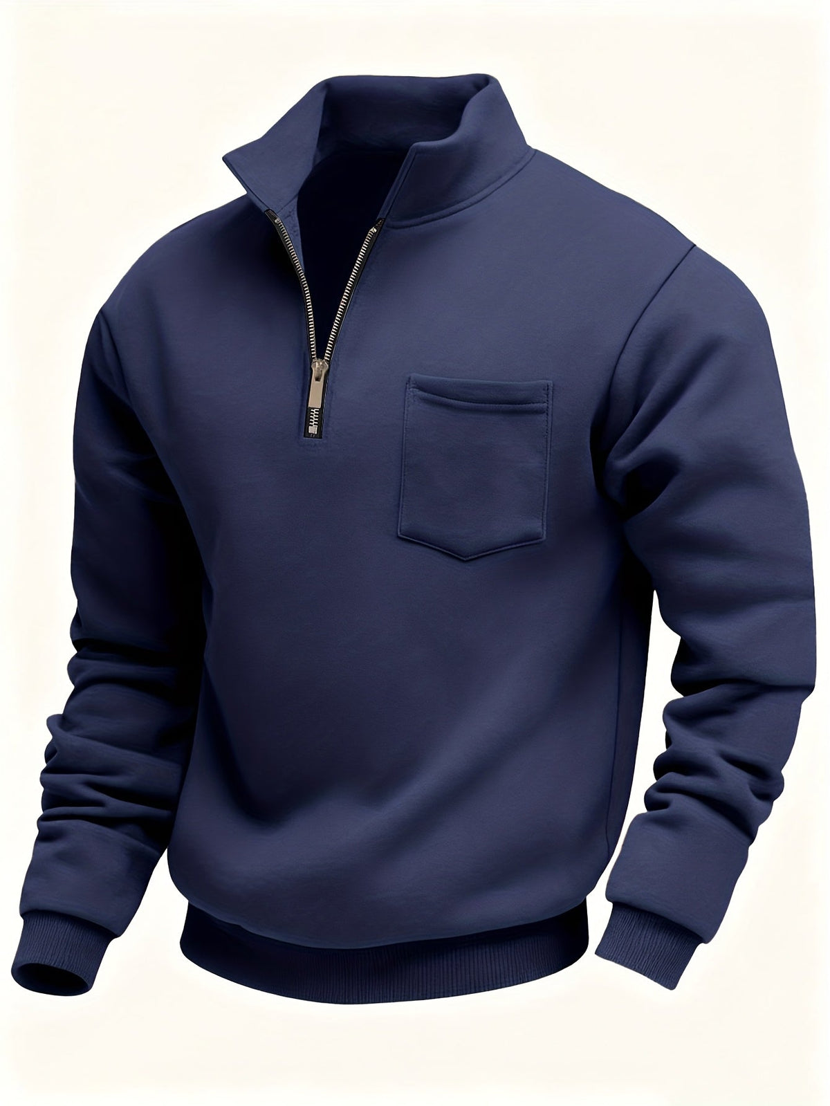 Oscar | Eleganter Half-Zip-Pullover