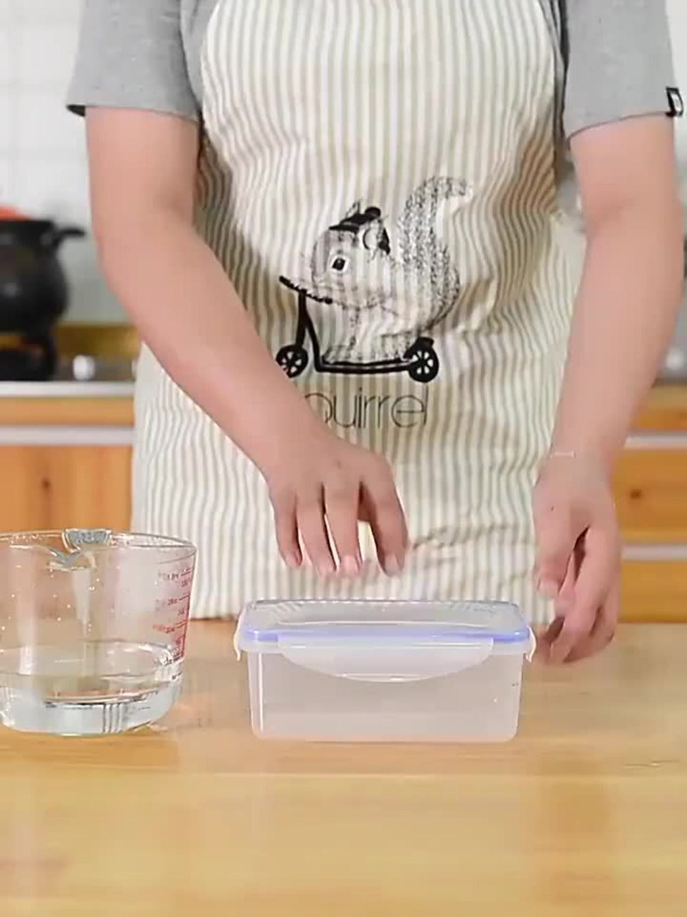 Food Storage Containers, Airtight Stackable Plastic Meal Prep Boxes with Leak-Proof Lids and Pantry Labels