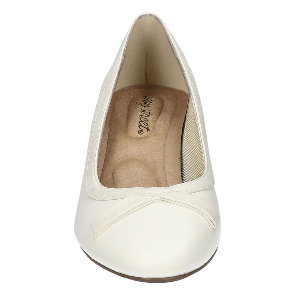 Easy Street Women's Kata White Pearlized Pumps
