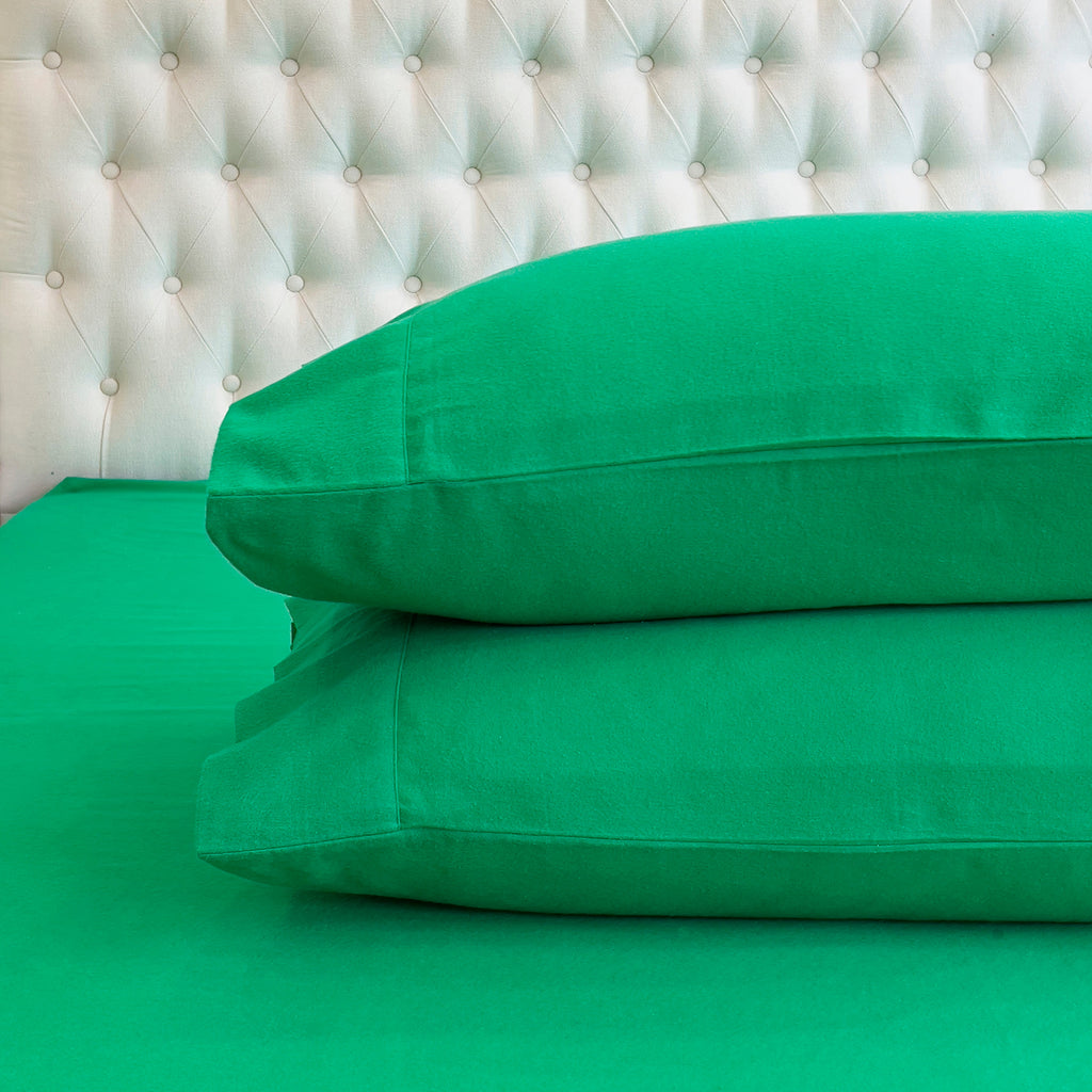 Elegant Comfort 4-Piece Cotton Flannel Sheet Set - 100% Turkish Cotton