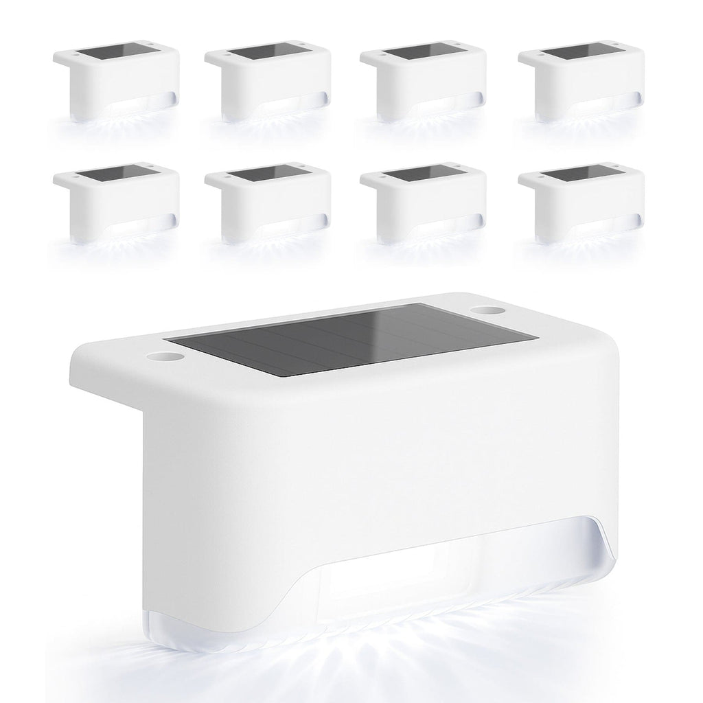 Infinite Basics 8-Pack Solar LED Deck & Step Lights