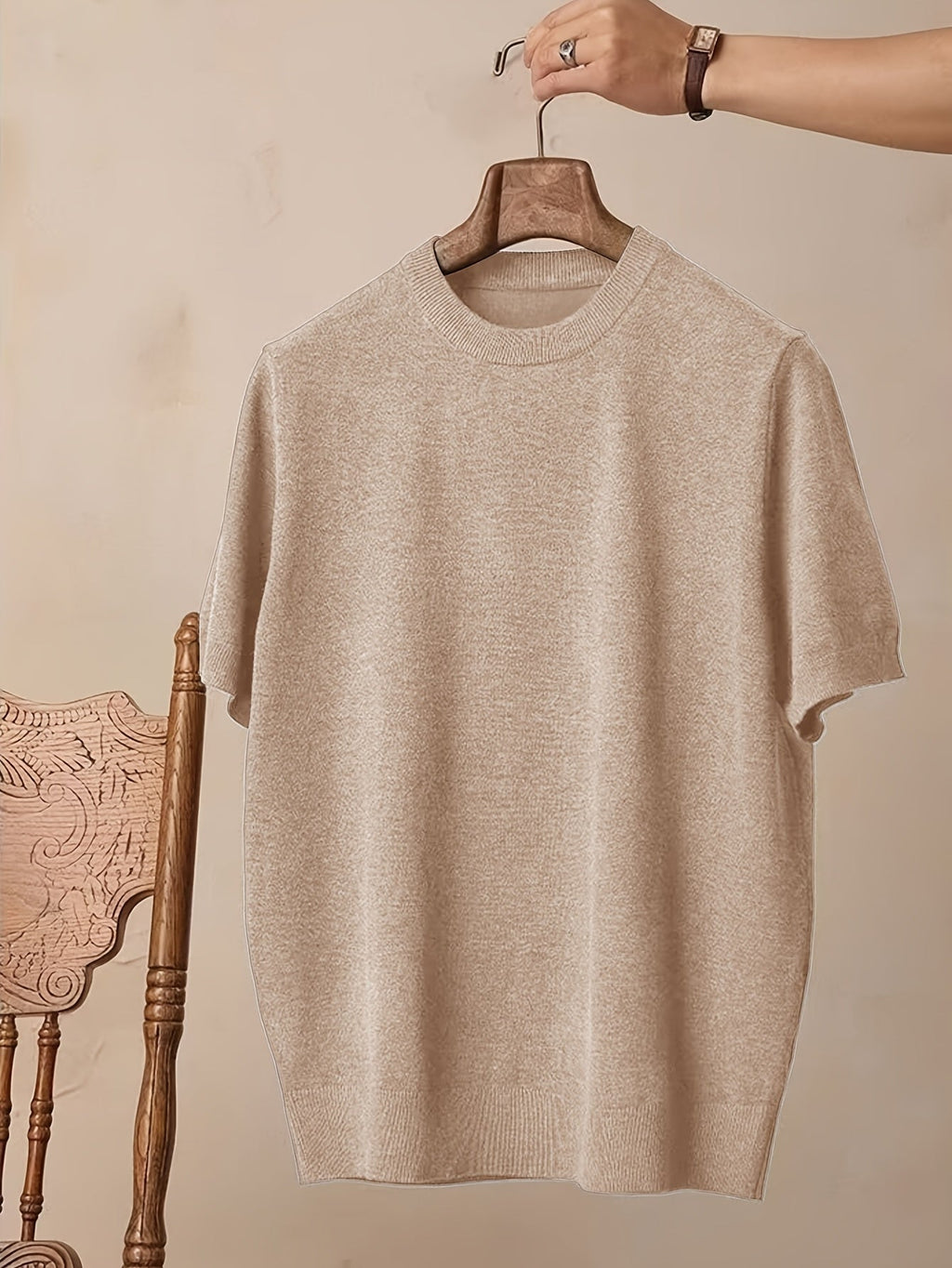 Rowland | Refined Short-Sleeve Knit Top