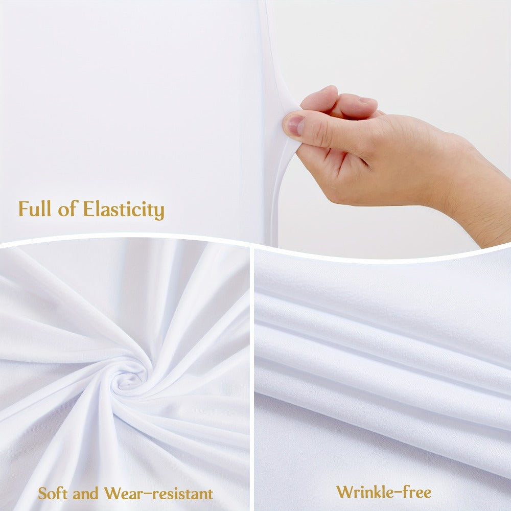 Six-Foot Fitted Arch Photography Backdrop Cover in Navy Blue or Royal Blue for Compatible Frames