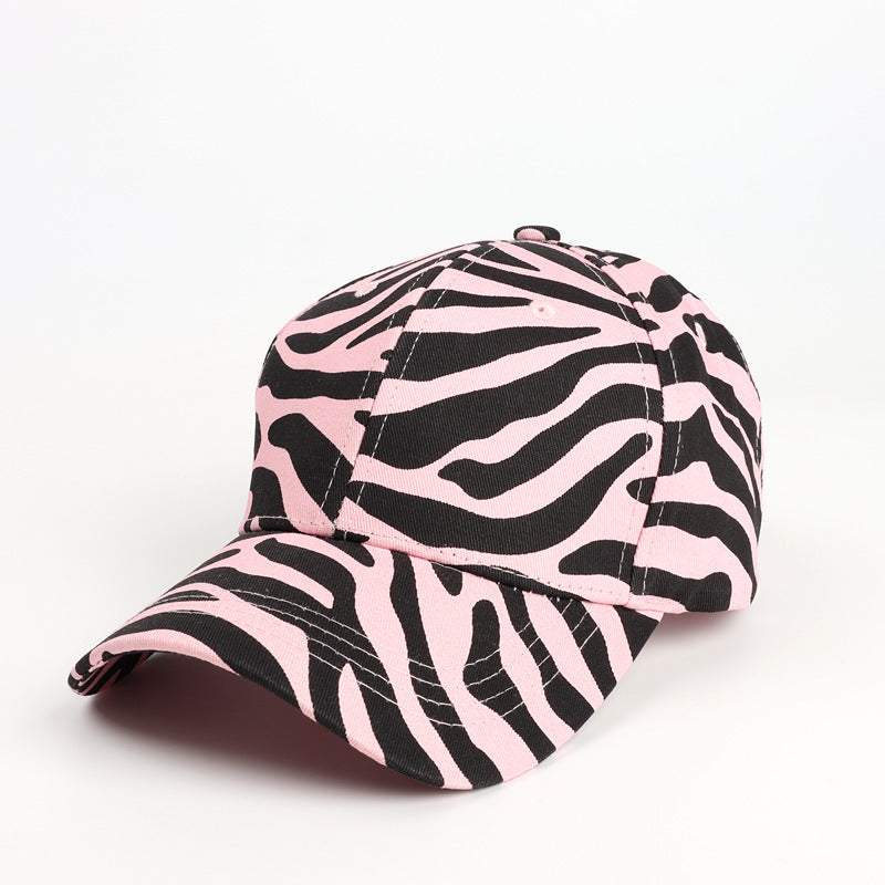 Cartwright Baseball-Cap aus Baumwolle mit Animal-Print – verstellbare Sommermütze