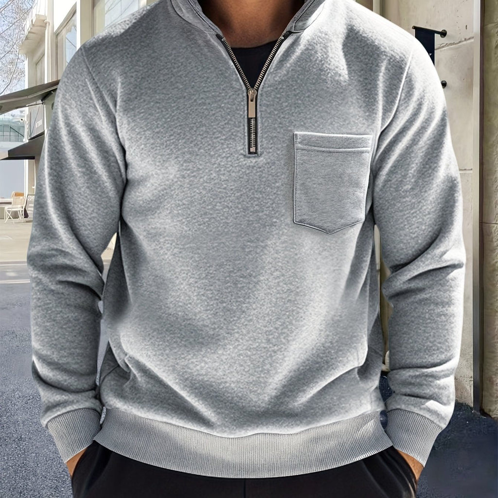 Oscar | Eleganter Half-Zip-Pullover