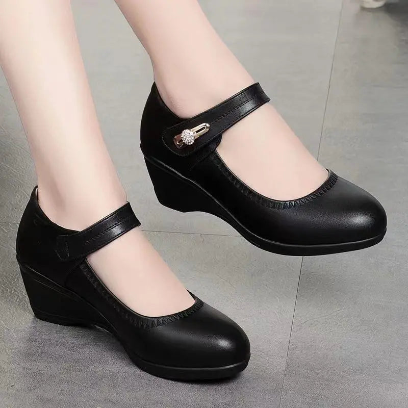 Eleanor | Elegante Komfortschuhe mit mittelhohem Absatz