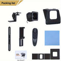 A10 Portable Teleprompter for Smartphone & DSLR Camera, Phone Holder & Remote Control for Video Recording