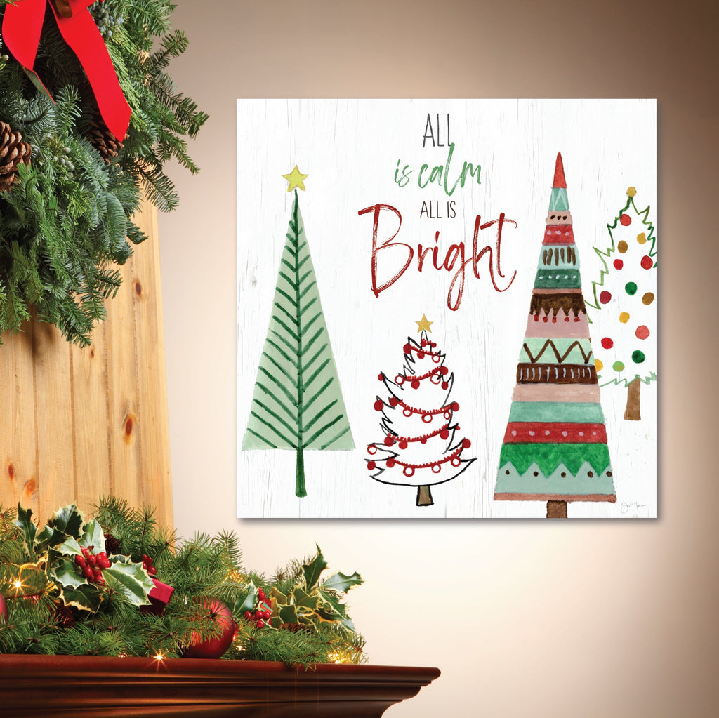 Bright Trees Gallery-Wrapped Canvas Wall Art