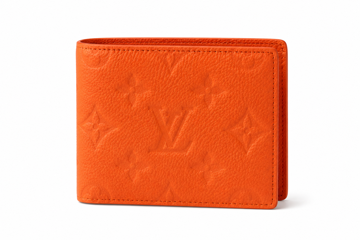 Louis Vuitton Multiple Wallet – Monogram Taurillon Leather Orange