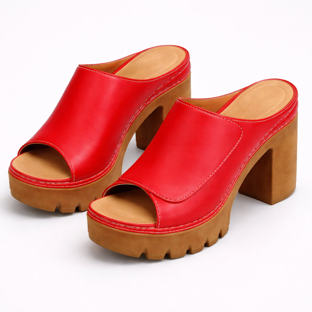 Samantha | Klassische Premium-Plateau-High-Heels