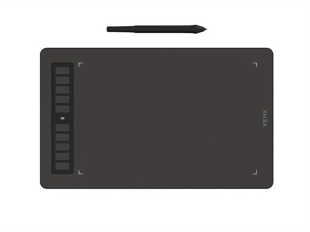 Graphics Drawing Tablet, XENX 10 x 6.22 Inch, 8192 Pressure Sensitivity Battery-Free Passive Stylus