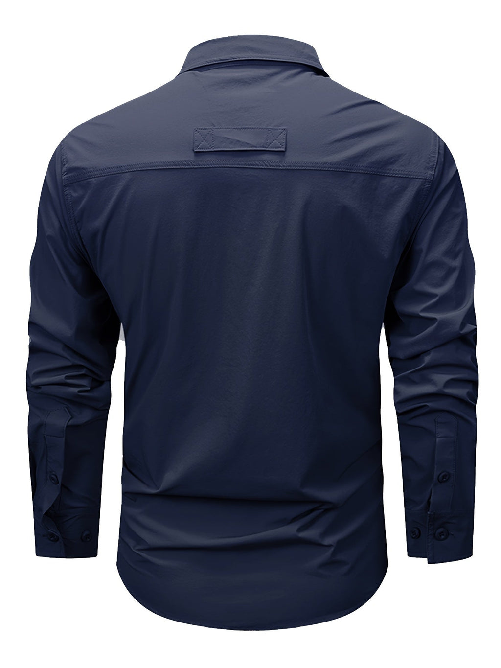 Hollis | Utility-Langarm-Cargoshirt