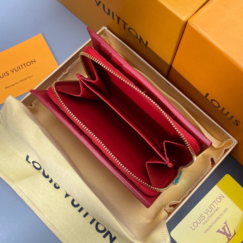Louis Vuitton Zippy Coin Purse – Monogram Empreinte Giant Red