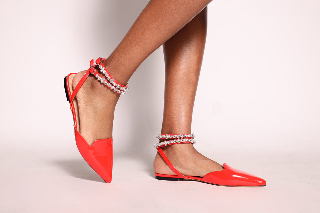 Rosalind Flats Red