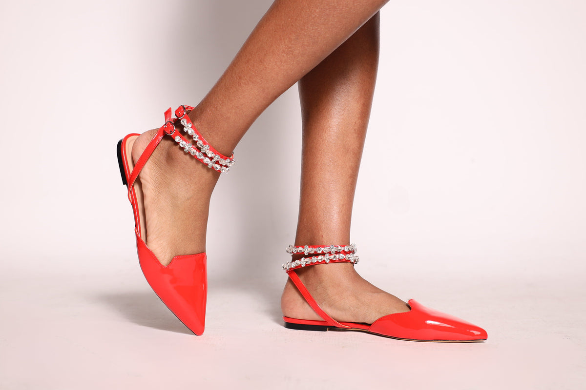 Rosalind Flats Red