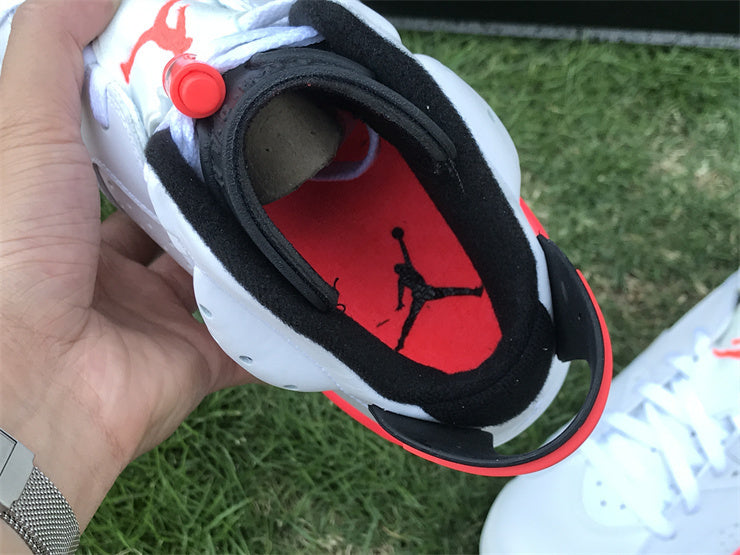 Air Jordan 6 Retro White Infrared – White / Infrared / Black