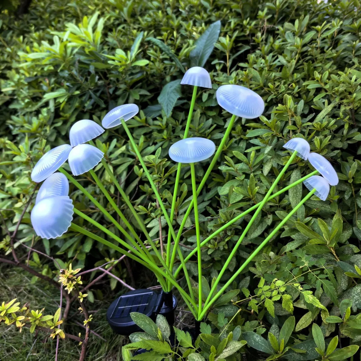 Mushroom Solar Garden Stake Light