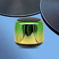 Thumb-Sized Mini Wireless Bluetooth Speaker with Built-In Mic, TWS Pairing, 360° Stereo Surround Sound