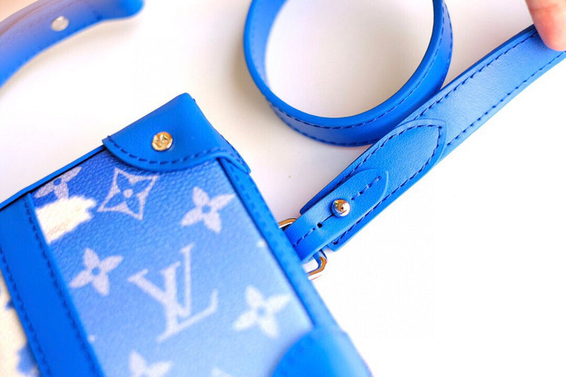 Louis Vuitton Soft Trunk Mini Crossbody – Monogram Clouds Blue
