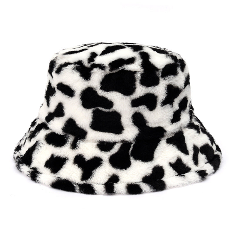 Thompson Faux Fur Adjustable Bucket Hat for Adults