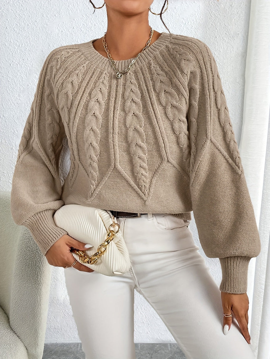 Maren | Chunky Cable-Knit Sweater