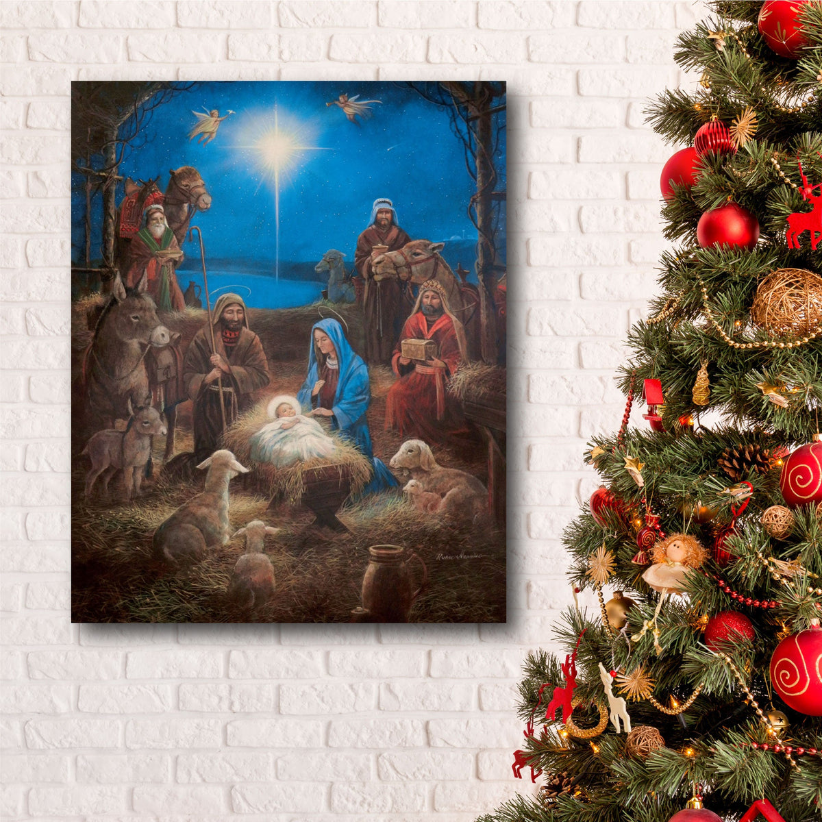 The Nativity Gallery-Wrapped Canvas Wall Art