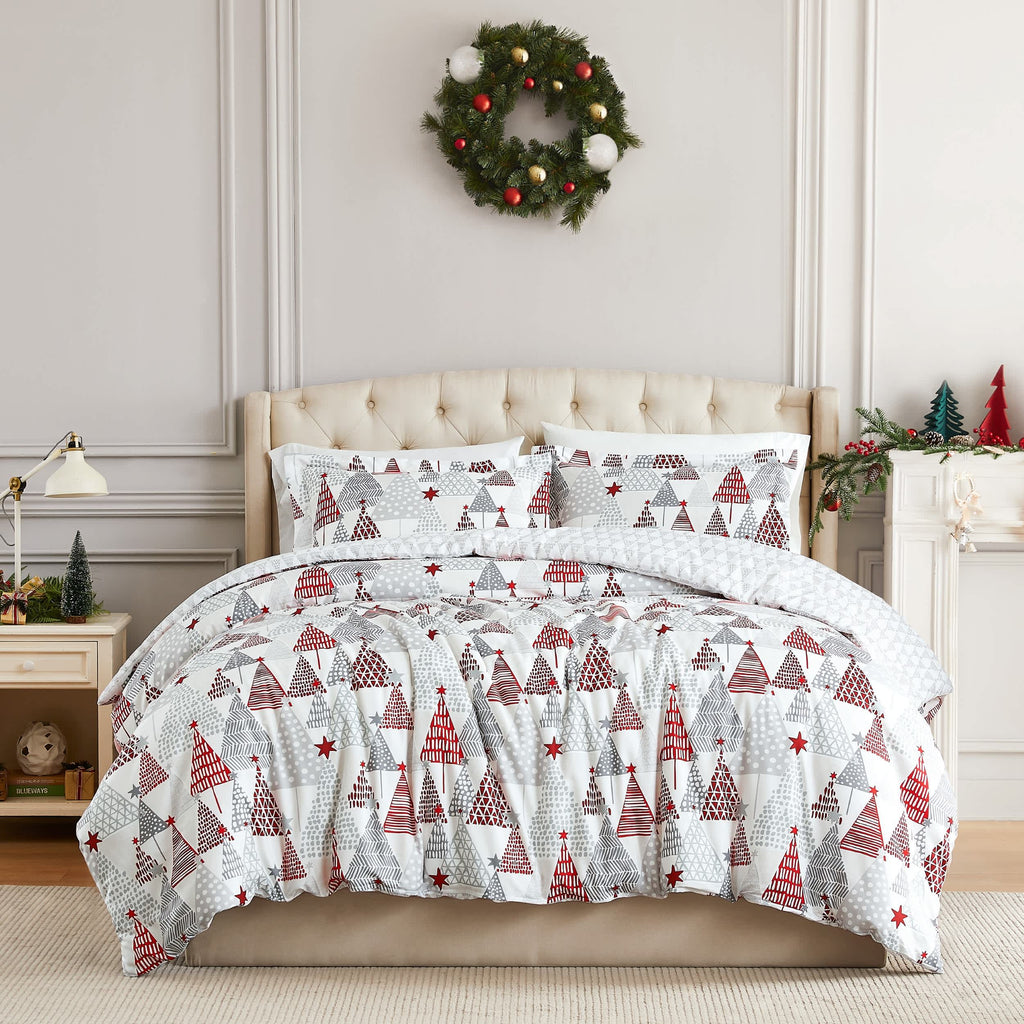 Southshore Fine Linens Merry and Bright Oversized Duvet Cover Set