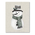 Holiday Snowwoman Gallery-Wrapped Canvas Wall Art