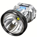 T998 Rechargeable Headlamp with 300m Beam Label, IP65 Marking, Charge Display and 1- or 2-Pack