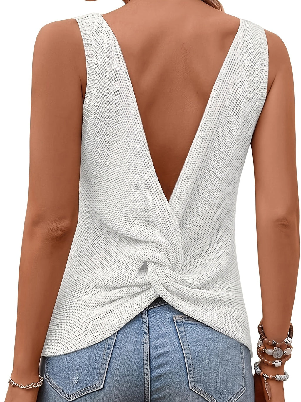 Colleen | Relaxed Knit Tank Top