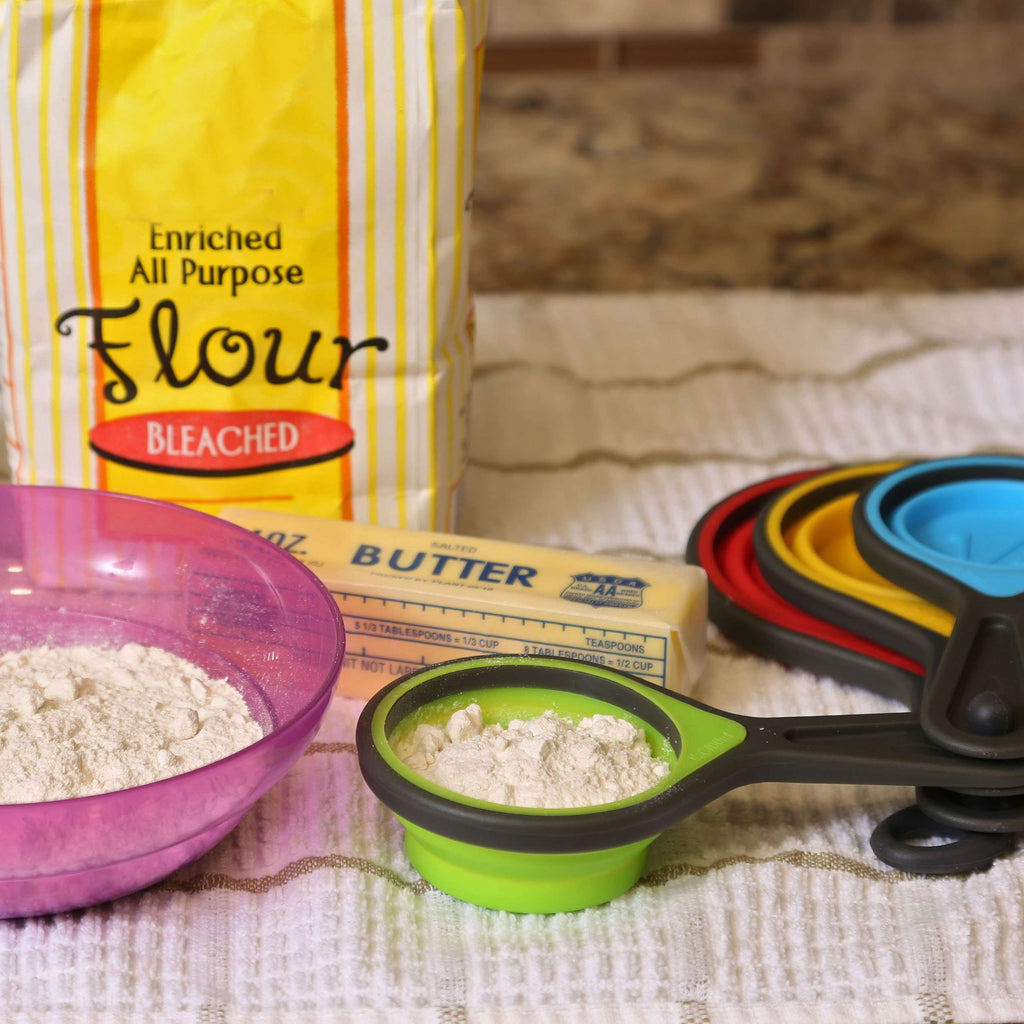 Vino Ninja Collapsible Measuring Cups - 4pc Set