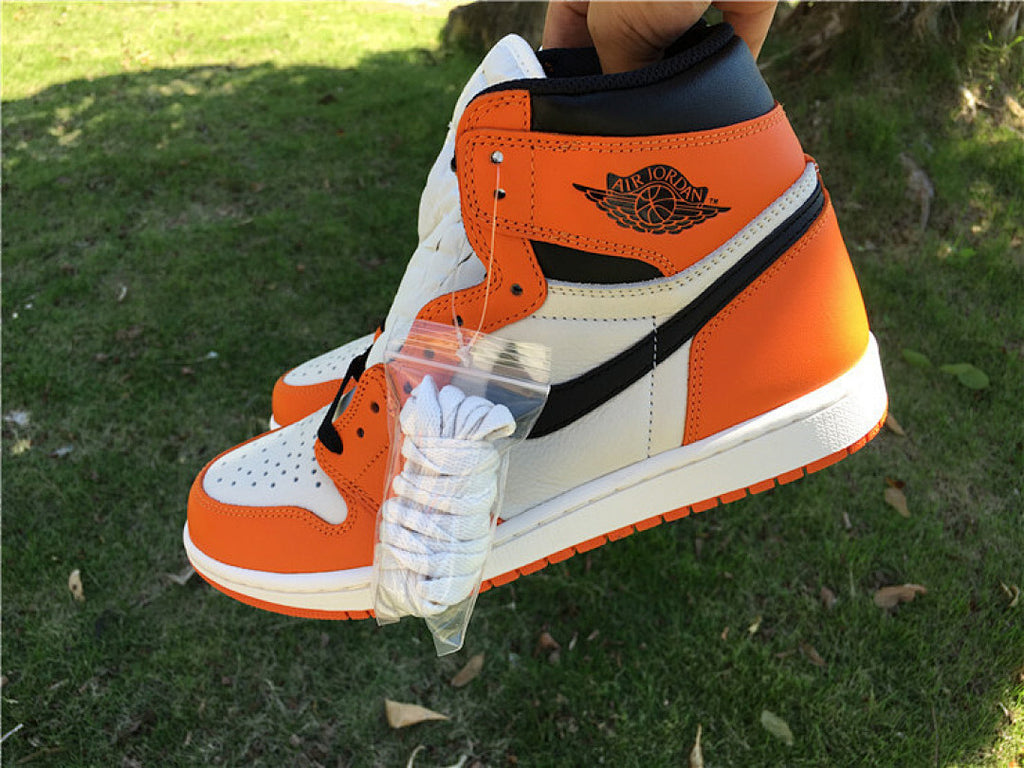 Air Jordan 1 Retro High OG Shattered Backboard – Starfish / White / Black