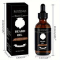 Beard Oil for Men – Sandalwood Scent with Plant Essence, Deep Moisturizing & Nourishing Beard Care Oil for Soft Smooth Glossy Beard, Daily Grooming Essential for Men, 30ml