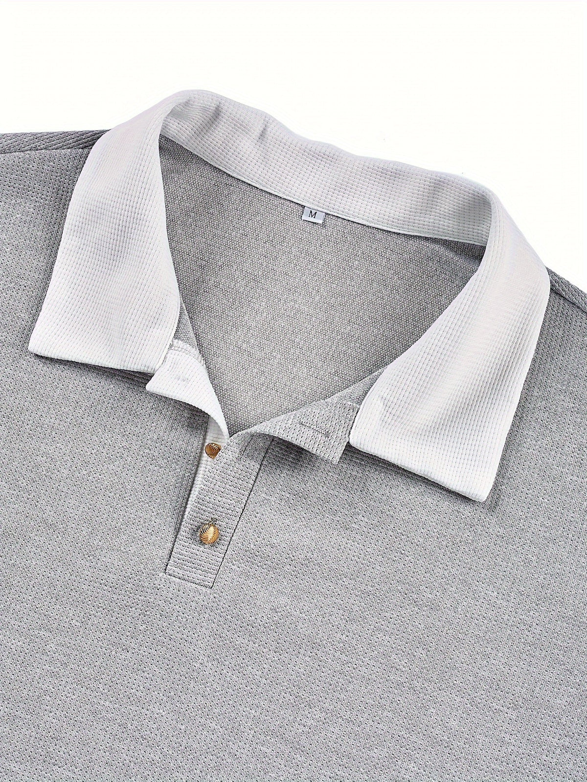 Winston | Textured Long-Sleeve Polo Shirt