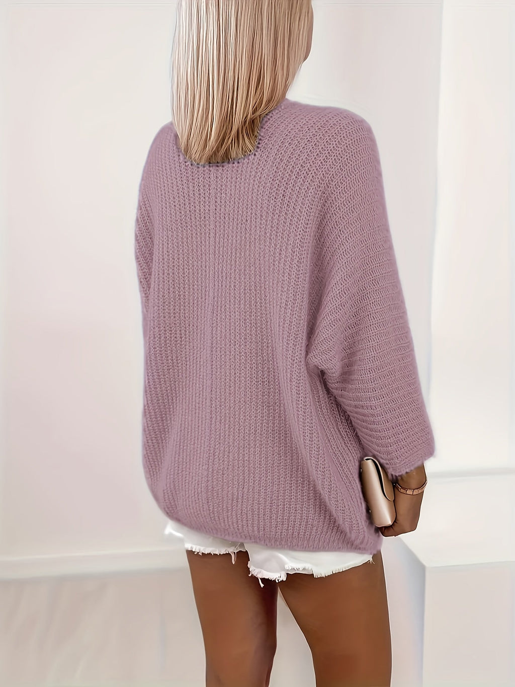 Marceline | Entspannte Strickjacke mit offener Front