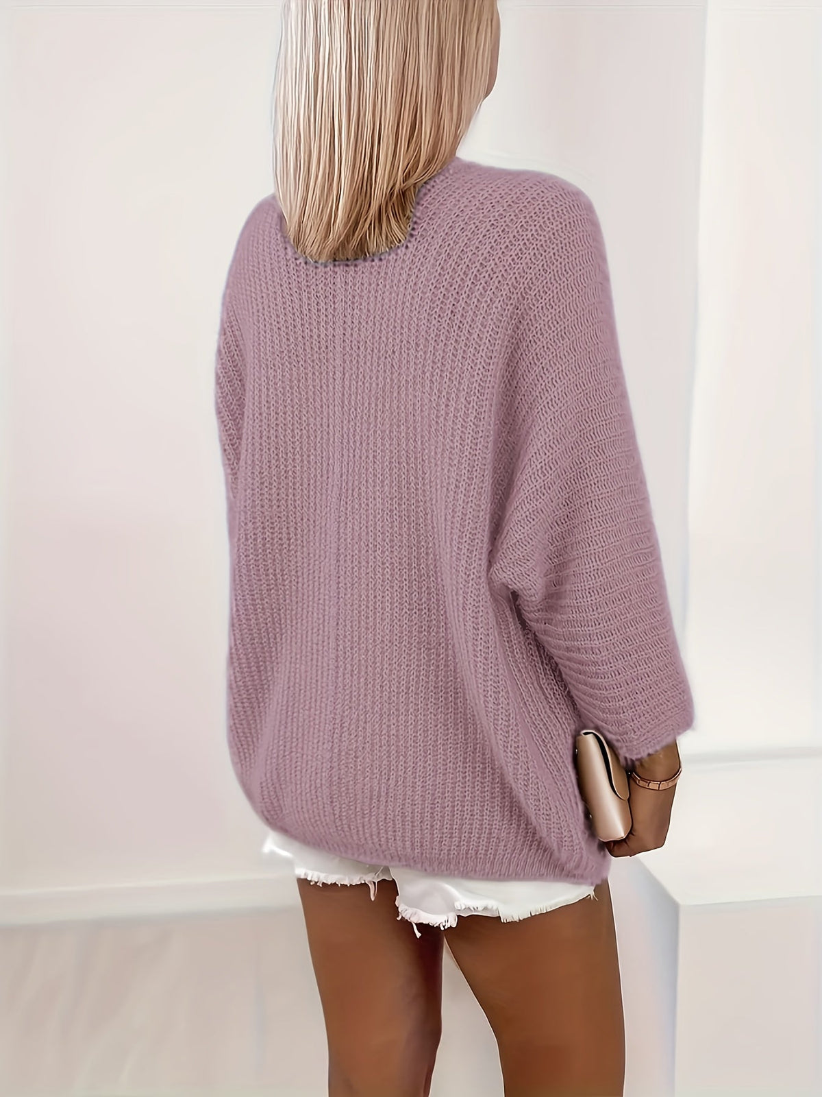 Marceline | Entspannte Strickjacke mit offener Front