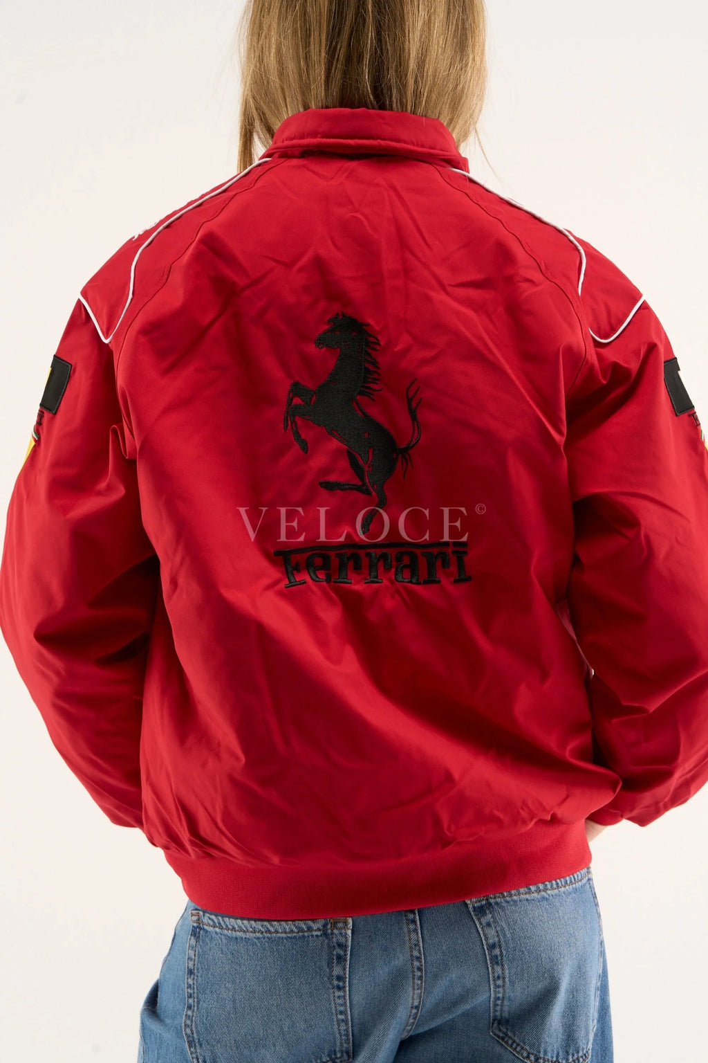 Ferrari F1 Vintage Racing Jacket - Red Edition