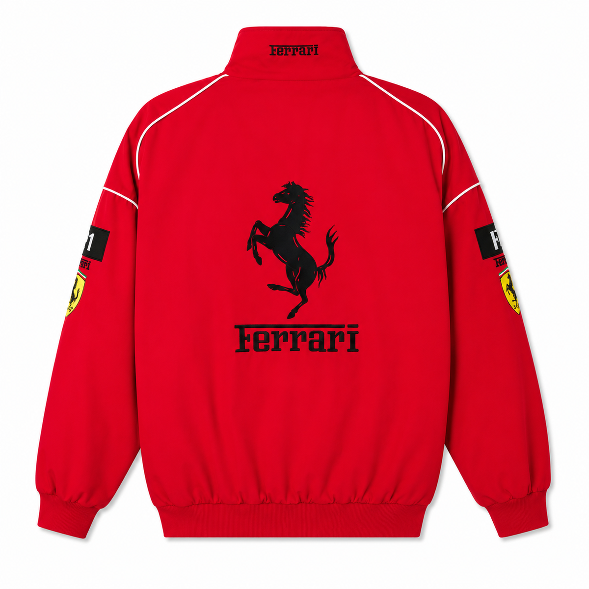 Blouson rouge Ferrari