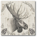Cabin Christmas III Gallery-Wrapped Canvas Wall Art